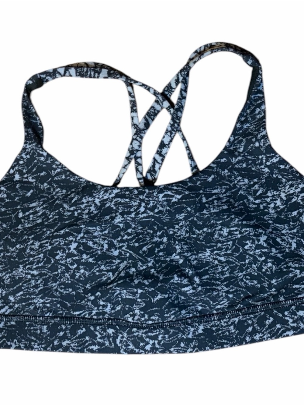 Gray Lululemon sports bra